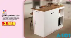 EVDEMO ÇOK AMAÇLI MUTFAK ADASI fiyat ve kampanya bilgisi